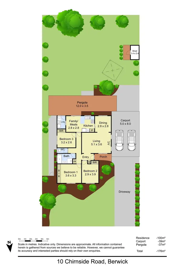 Floorplan of Homely house listing, 10 Chirnside Road, Berwick VIC 3806