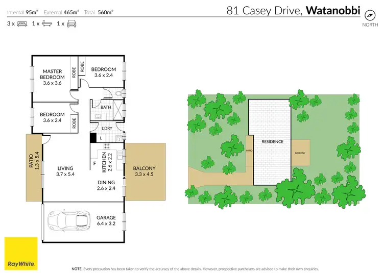 Floorplan of Homely house listing, 81 Casey Drive, Watanobbi NSW 2259