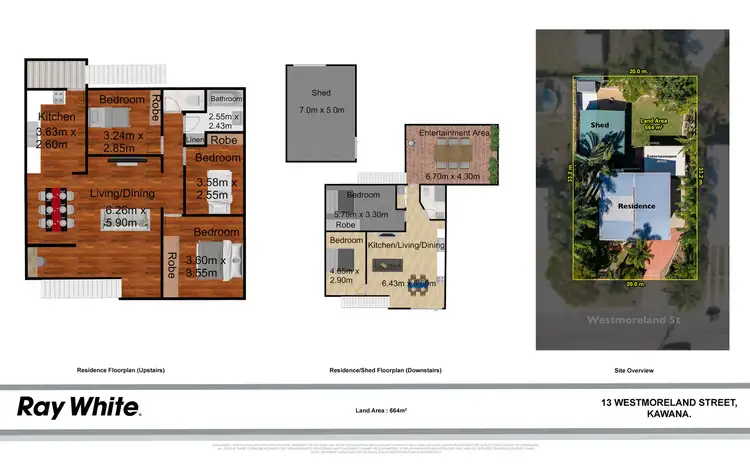 Floorplan of Homely house listing, 13 Westmoreland Street, Kawana QLD 4701