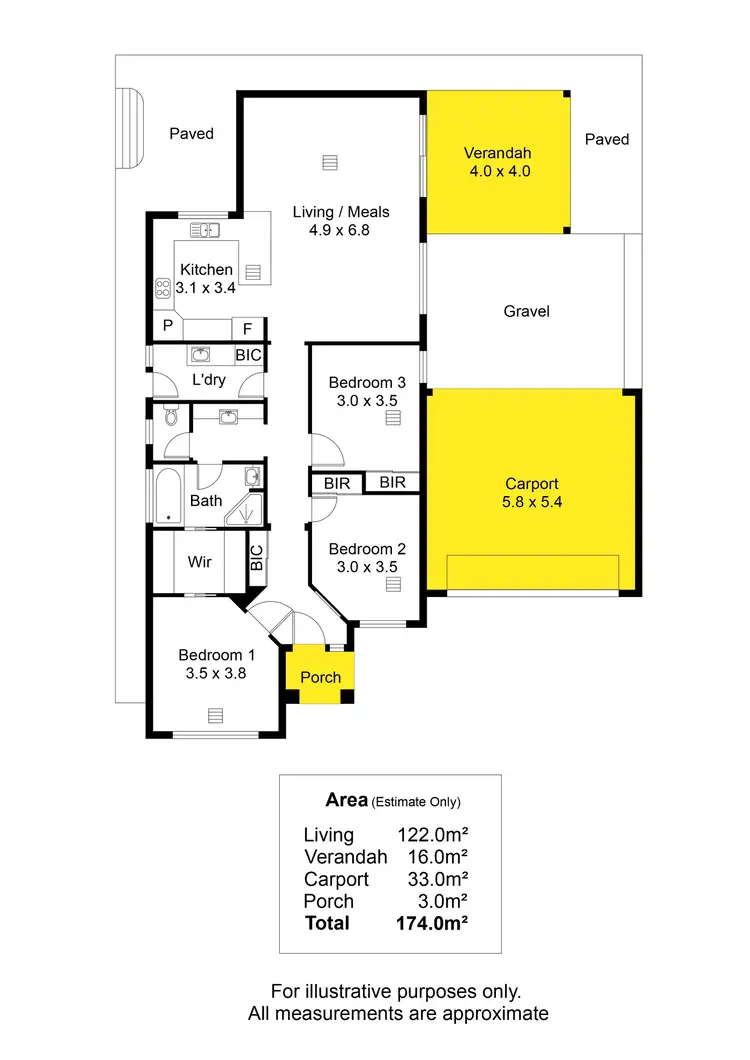 Floorplan of Homely house listing, 3/39 Mooringe Avenue, Plympton SA 5038