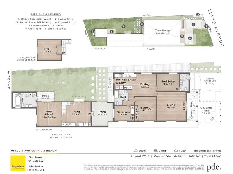 Floorplan of Homely house listing, 86 Leyte Avenue, Palm Beach QLD 4221