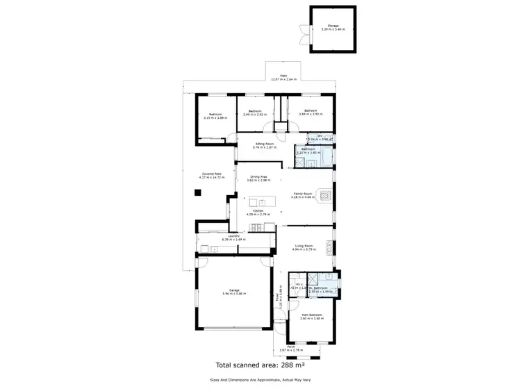 Floorplan of Homely house listing, 26 Swindon Way, Thurgoona NSW 2640