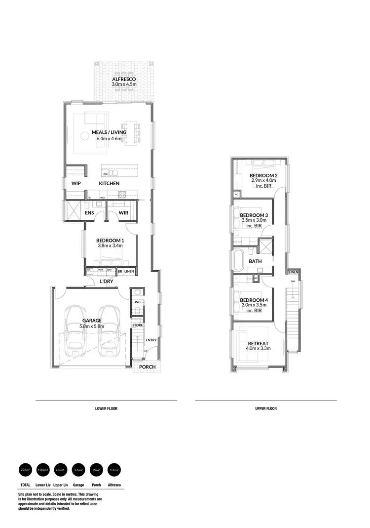 Floorplan of Homely house listing, 6 Panton Crescent, Somerton Park SA 5044