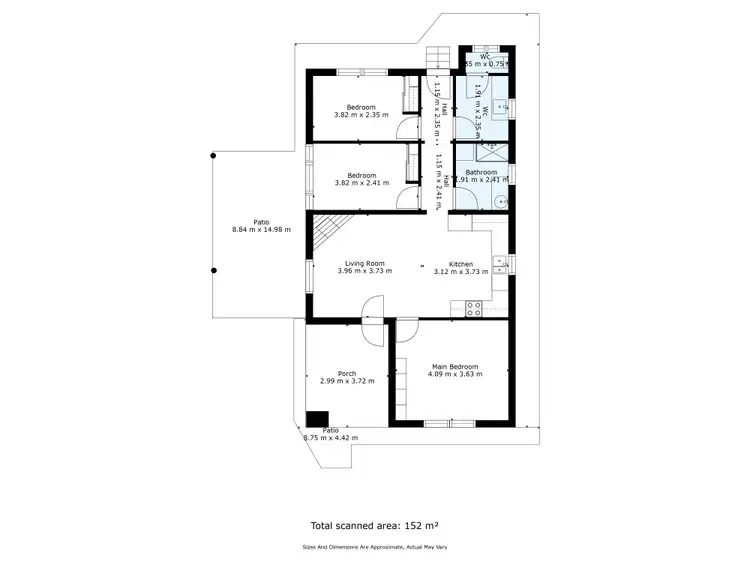 Floorplan of Homely house listing, 271 Wantigong Street, North Albury NSW 2640