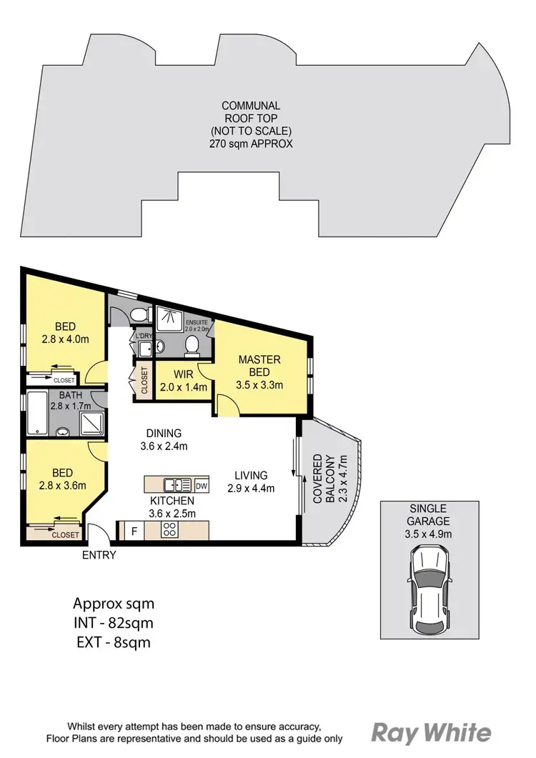 Floorplan of Homely unit listing, 9/69 John Street, Redcliffe QLD 4020
