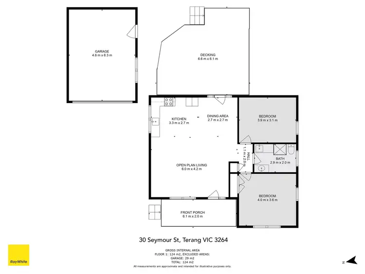 Floorplan of Homely house listing, 30 Seymour Street, Terang VIC 3264