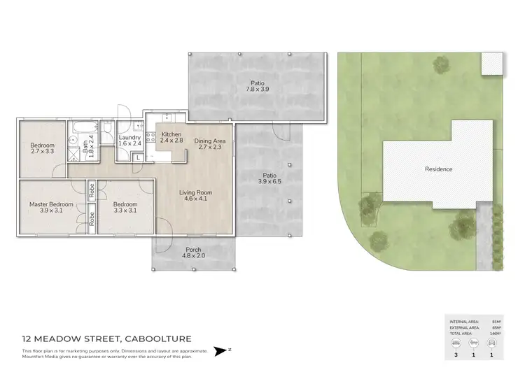 Floorplan of Homely house listing, 12 Meadow Street, Caboolture QLD 4510