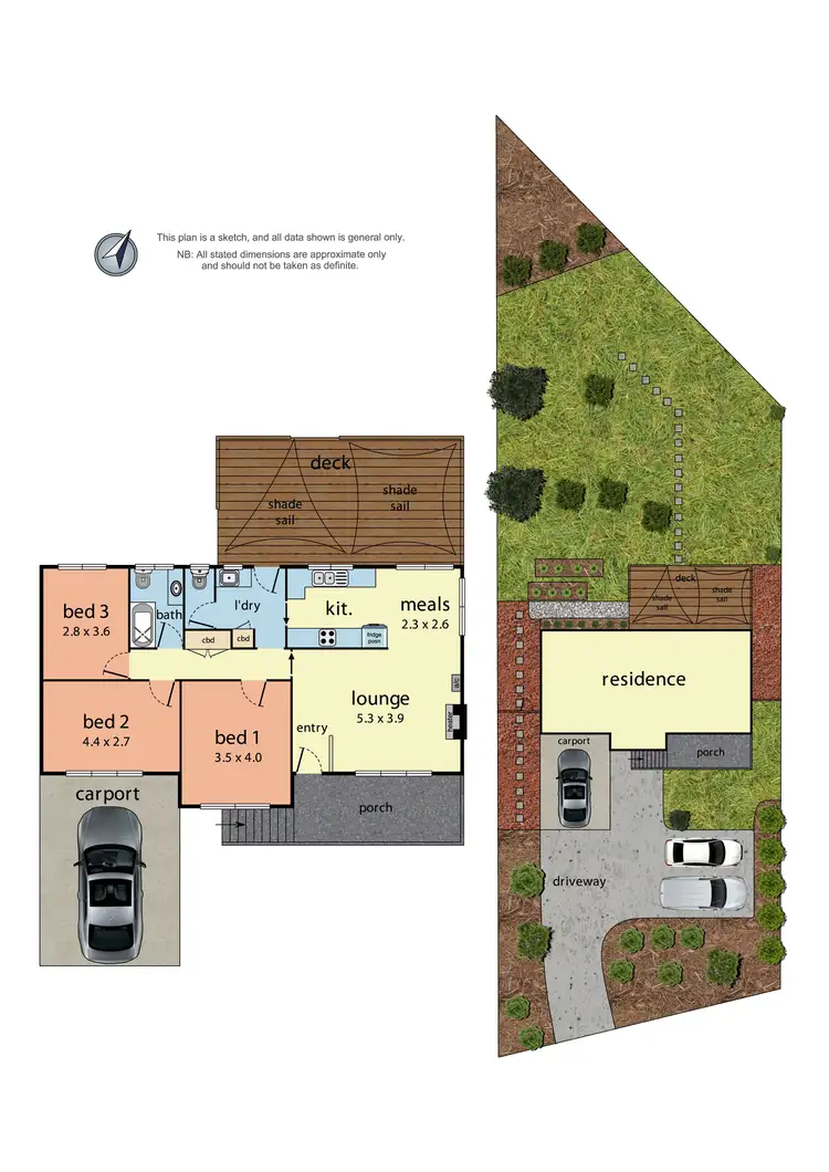 Floorplan of Homely house listing, 11 Douglas Parade, Croydon VIC 3136