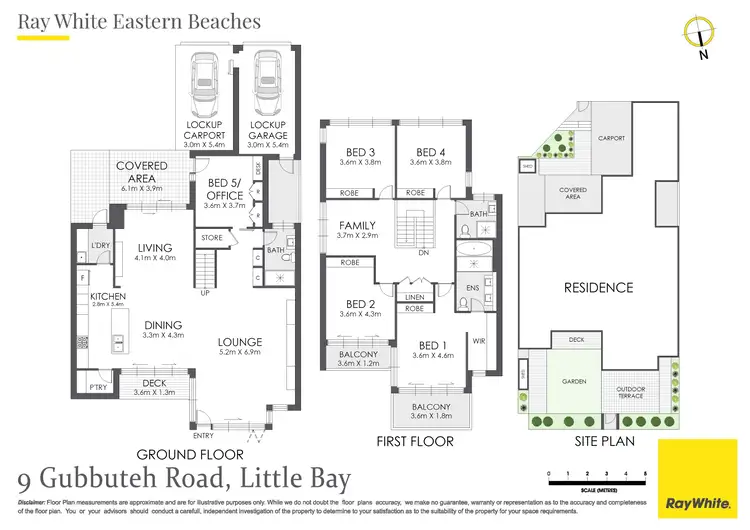 Floorplan of Homely house listing, 9 Gubbuteh Road, Little Bay NSW 2036