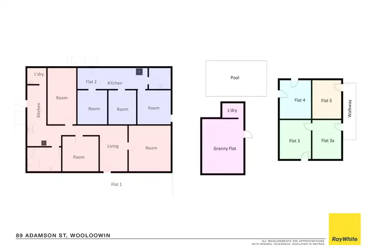 Floorplan of Homely block of units listing, 87 - 89 Adamson Street, Wooloowin QLD 4030