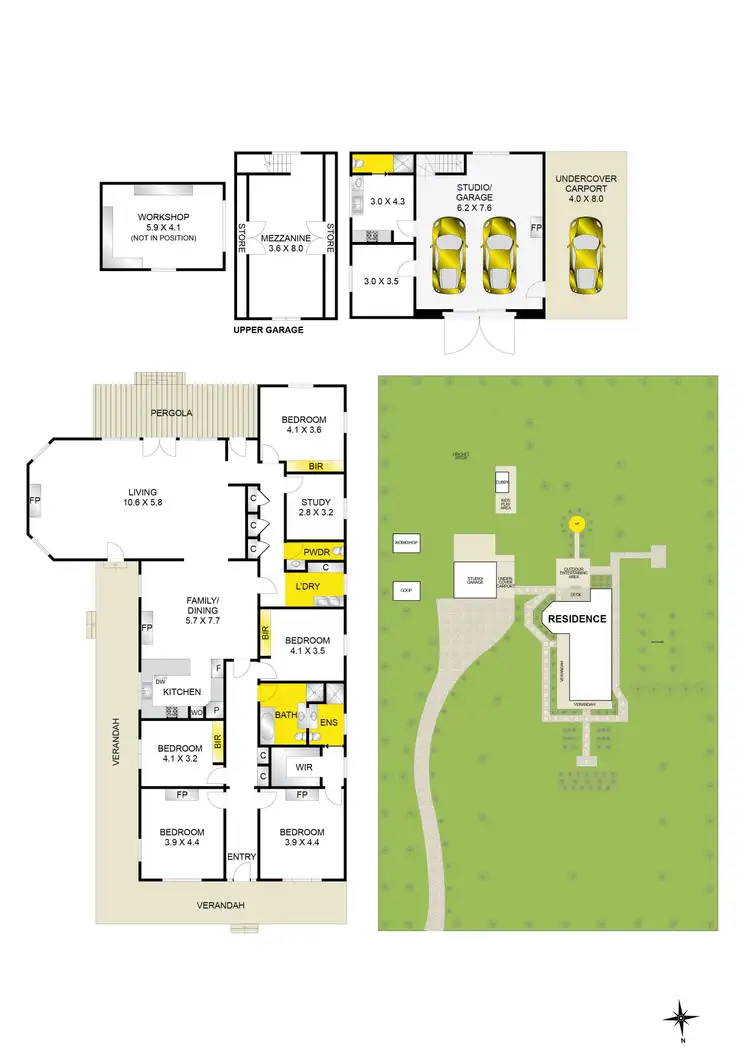 Floorplan of Homely house listing, 45 Cullinan Road, Batesford VIC 3213