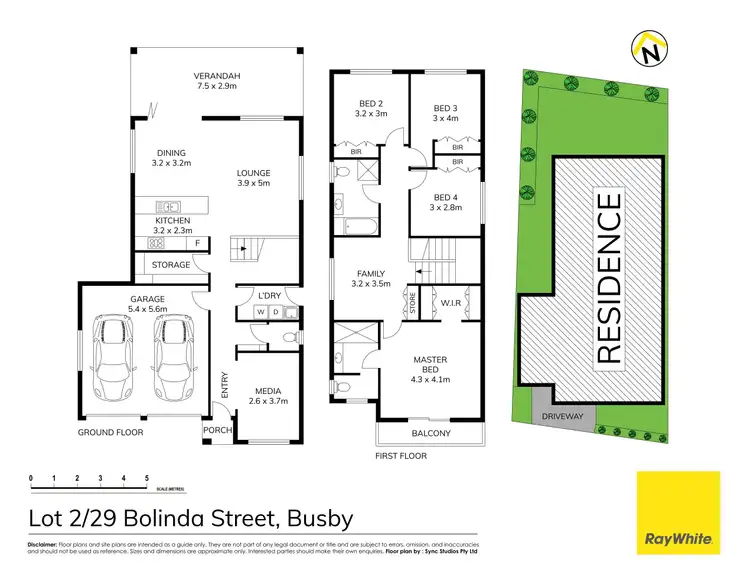 Floorplan of Homely house listing, Lot 2, 29 Bolinda Street, Busby NSW 2168