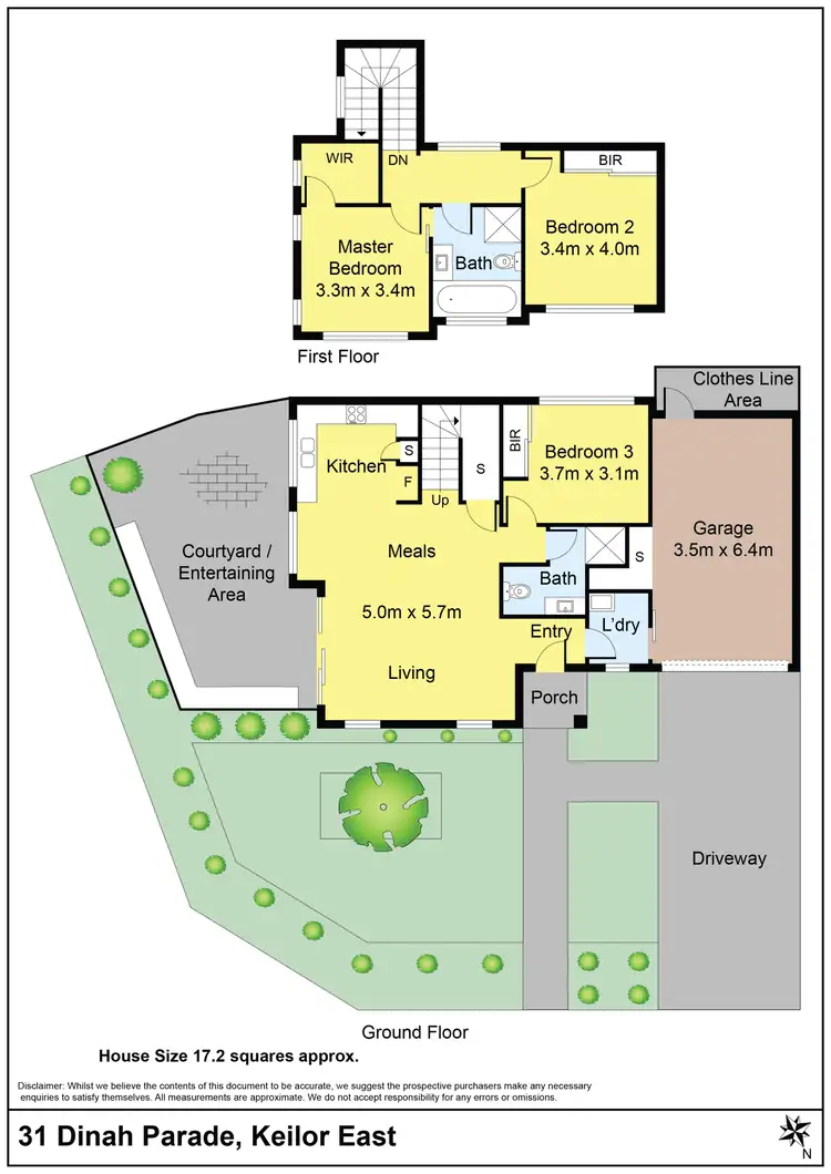 Floorplan of Homely house listing, 31 Dinah Parade, Keilor East VIC 3033