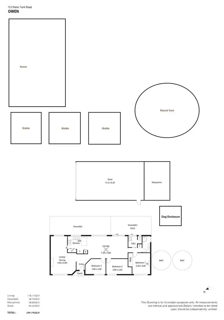 Floorplan of Homely rural property listing, 153 Water Tank Road, Owen SA 5460