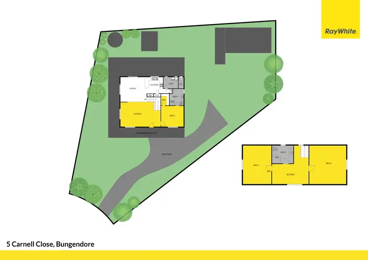 Floorplan of Homely house listing, 5 Carnell Close, Bungendore NSW 2621