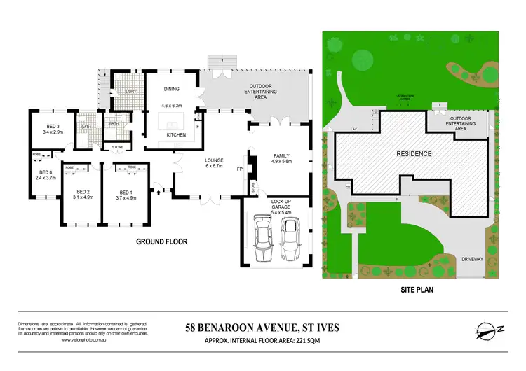 Floorplan of Homely house listing, 58 Benaroon Avenue, St Ives NSW 2075
