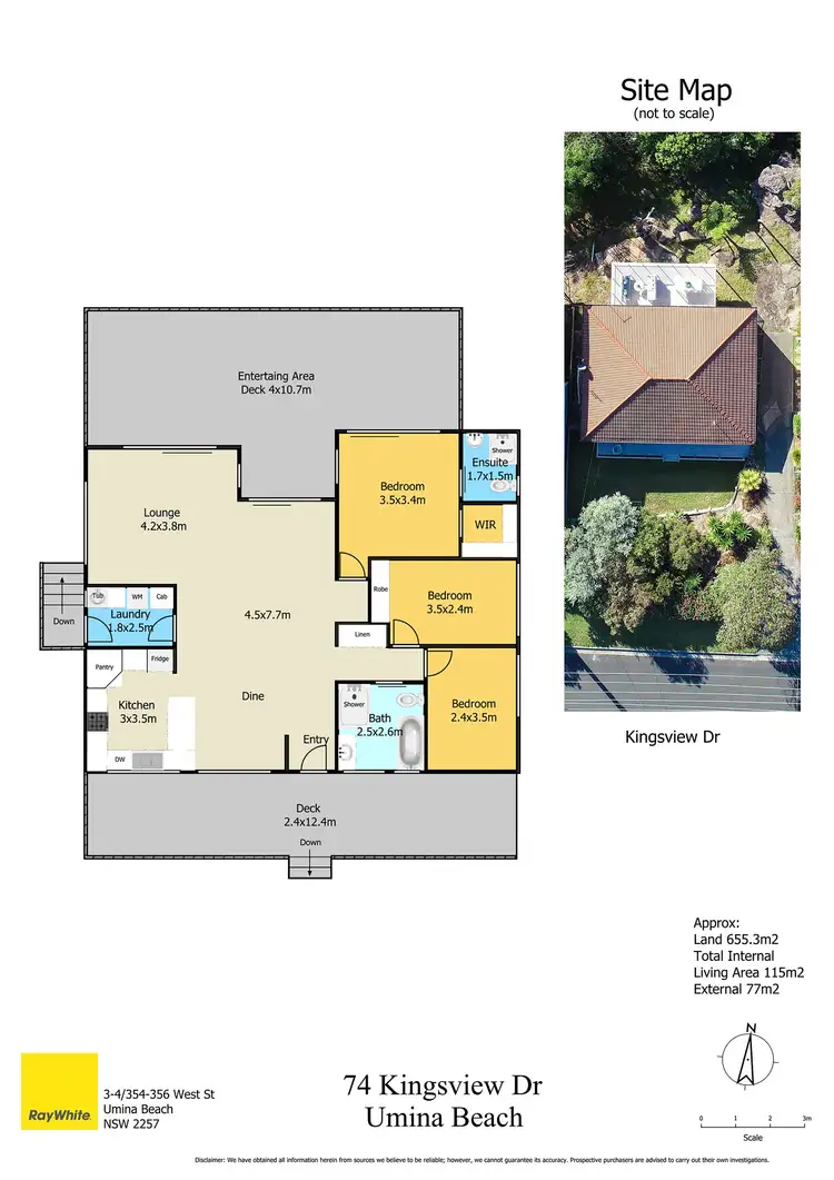Floorplan of Homely house listing, 74 Kingsview Drive, Umina Beach NSW 2257