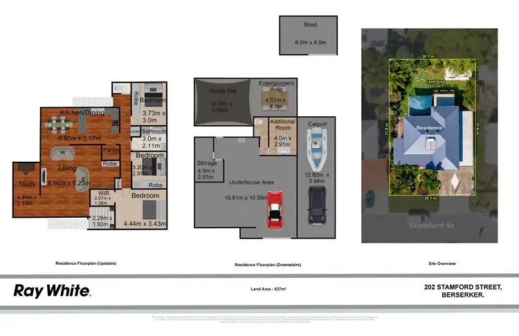 Floorplan of Homely house listing, 202 Stamford Street, Berserker QLD 4701