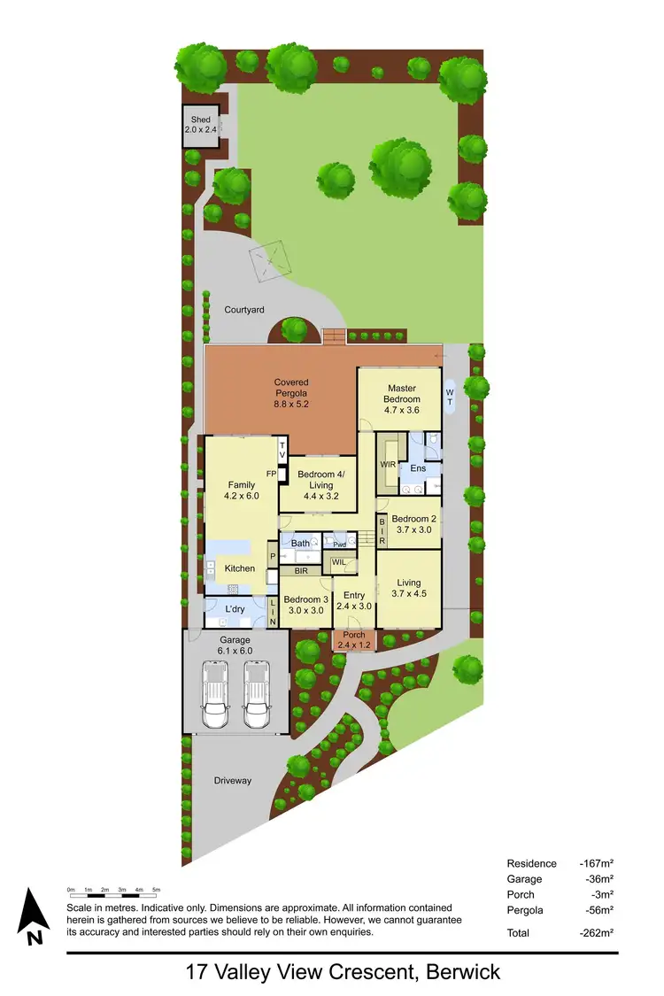 Floorplan of Homely house listing, 17 Valley View Crescent, Berwick VIC 3806