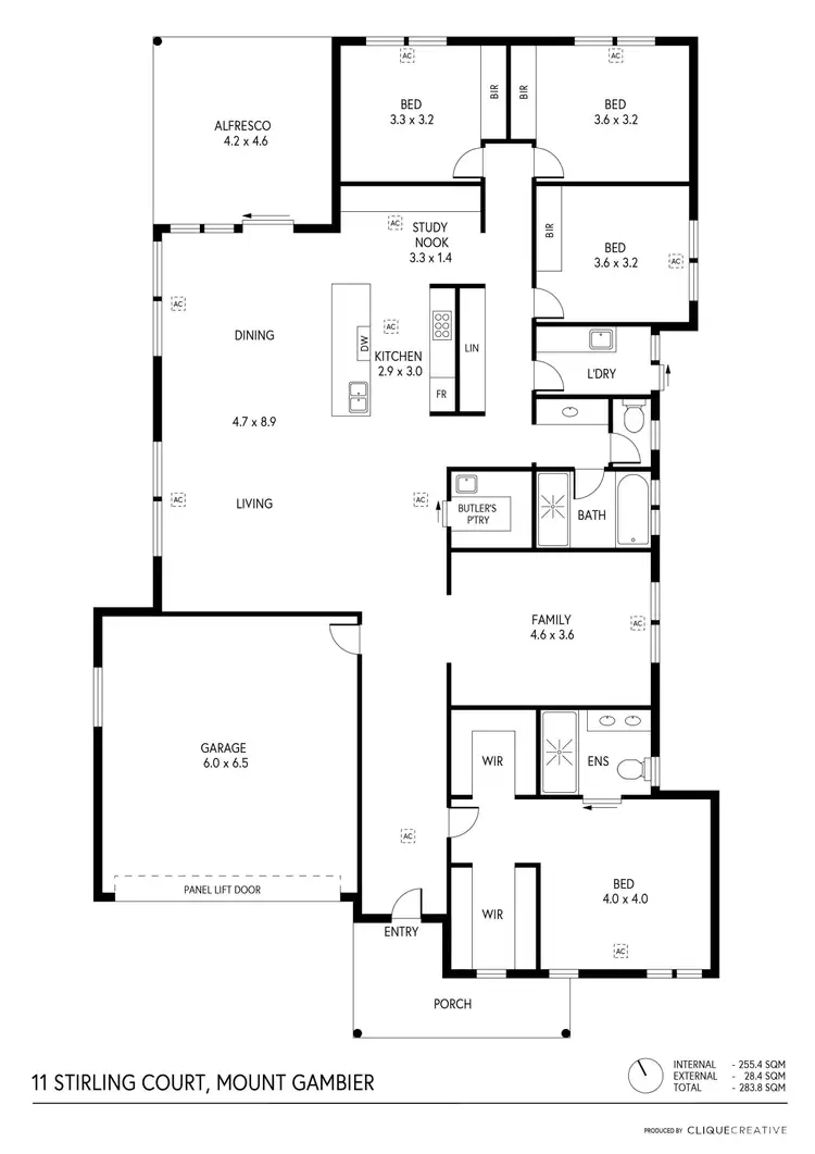 Floorplan of Homely house listing, 11 Stirling Court, Mount Gambier SA 5290