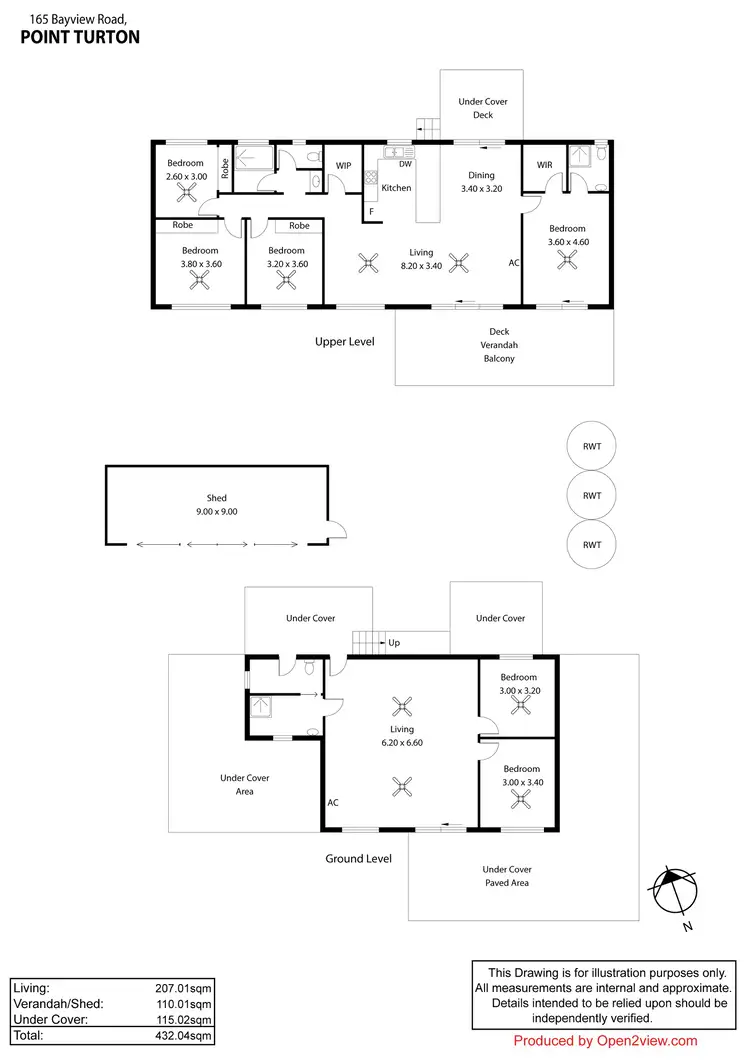 Floorplan of Homely house listing, 165 Bayview Road, Point Turton SA 5575