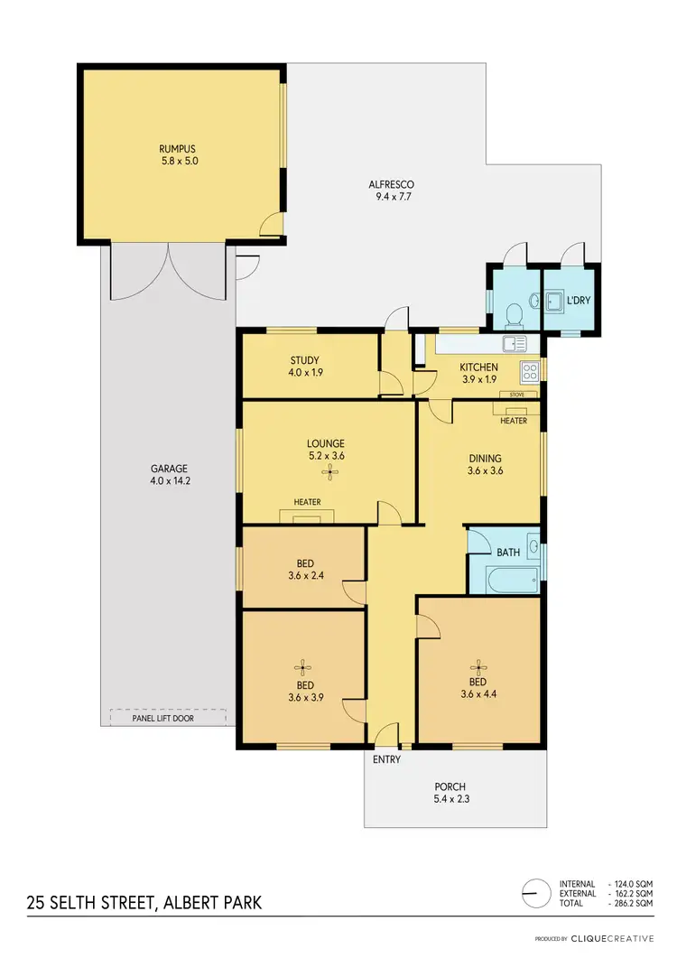Floorplan of Homely house listing, 25 Selth Street, Albert Park SA 5014