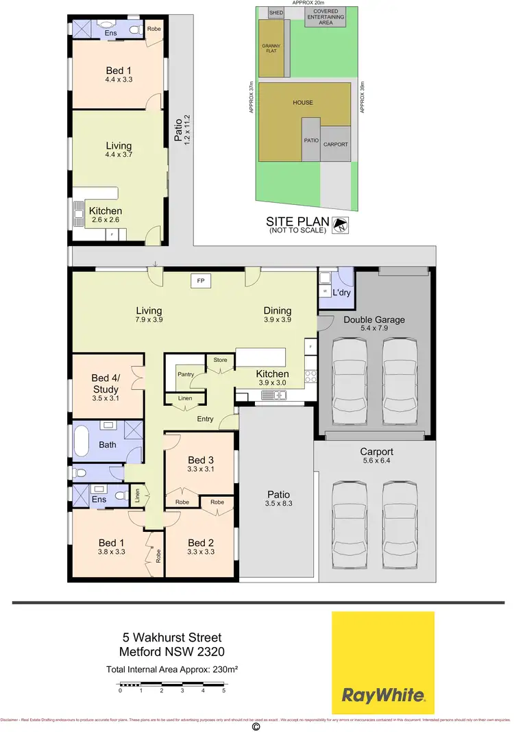 Floorplan of Homely house listing, 5 Wakehurst Crescent, Metford NSW 2323
