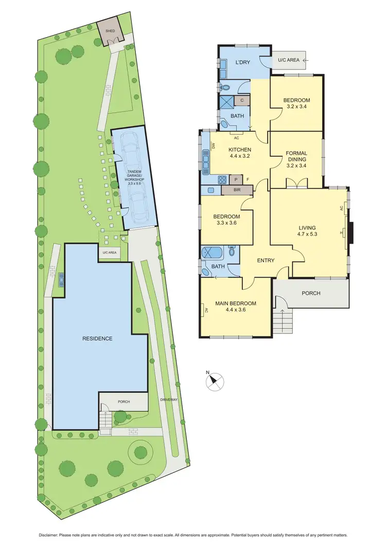 Floorplan of Homely house listing, 14 De Chene Parade, Coburg North VIC 3058