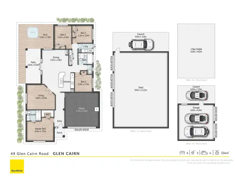 Floorplan of Homely house listing, 49 Glen Cairn Road, Glen Cairn QLD 4342