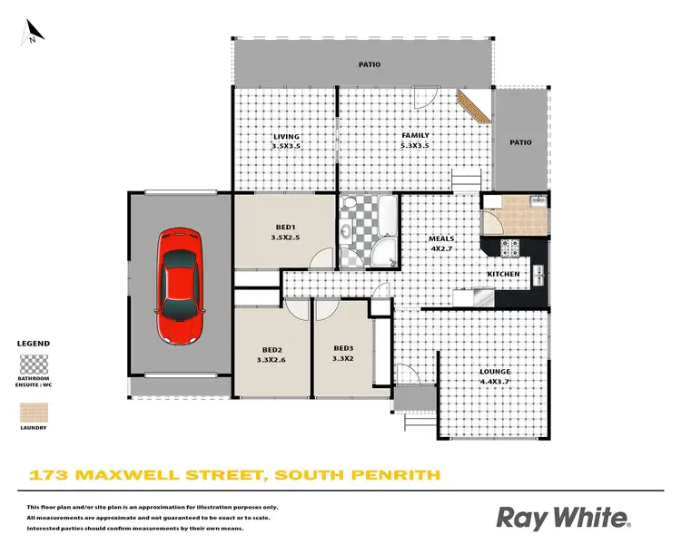 Floorplan of Homely house listing, 173 Maxwell Street, South Penrith NSW 2750