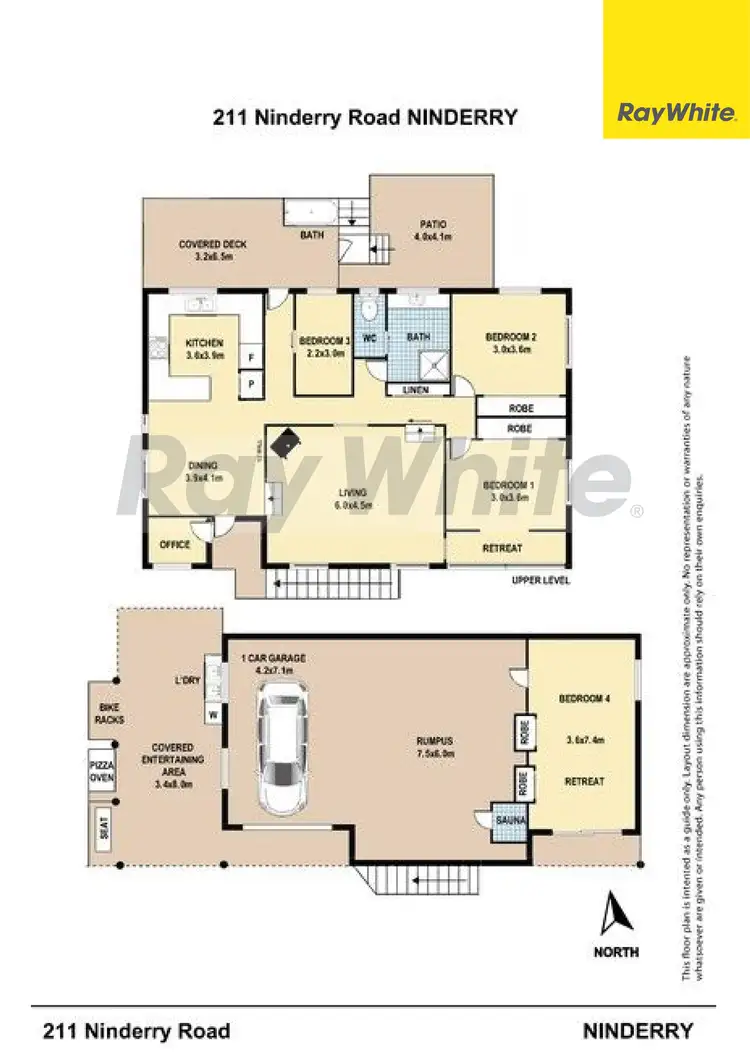 Floorplan of Homely house listing, 211 Ninderry Road, Ninderry QLD 4561