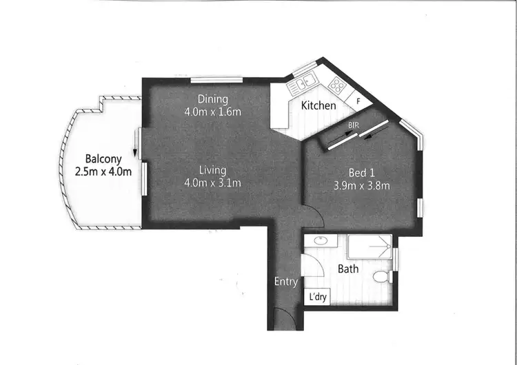 Floorplan of Homely apartment listing, 32/484-488 Marine Parade, Biggera Waters QLD 4216