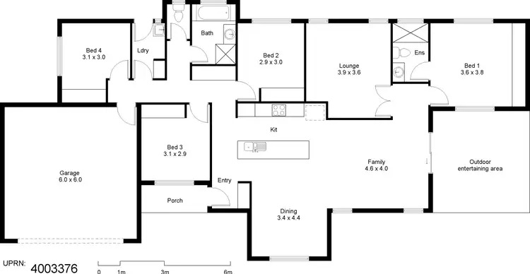 Floorplan of Homely house listing, Address available on request