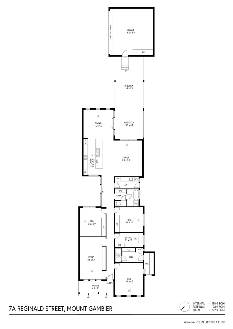 Floorplan of Homely house listing, 7A Reginald Street, Mount Gambier SA 5290