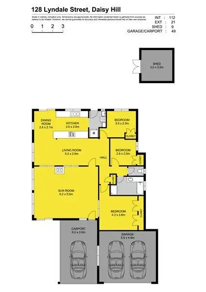 Floorplan of Homely house listing, 21 Celosia Street, Daisy Hill QLD 4127