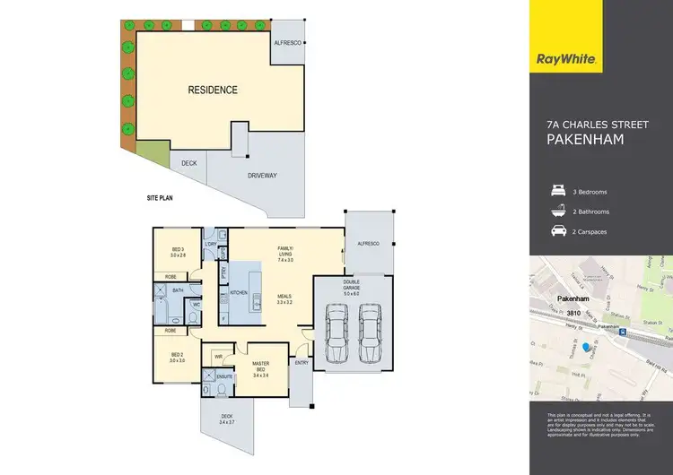 Floorplan of Homely house listing, 7A Charles Street, Pakenham VIC 3810
