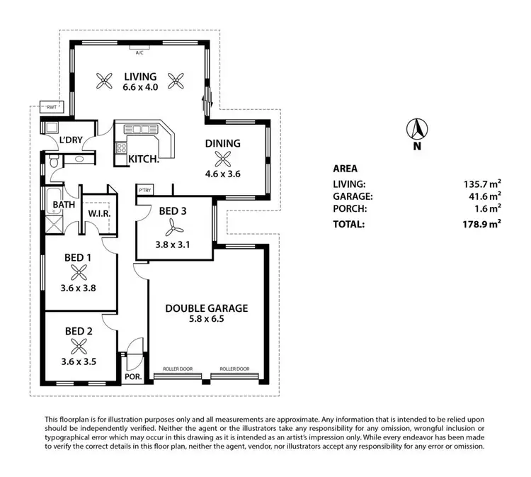 Floorplan of Homely house listing, 15 Rebecca Street, Wellington East SA 5259