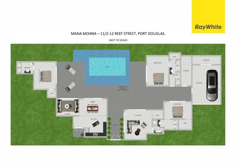 Floorplan of Homely house listing, 11/2-12 Reef Street, Port Douglas QLD 4877