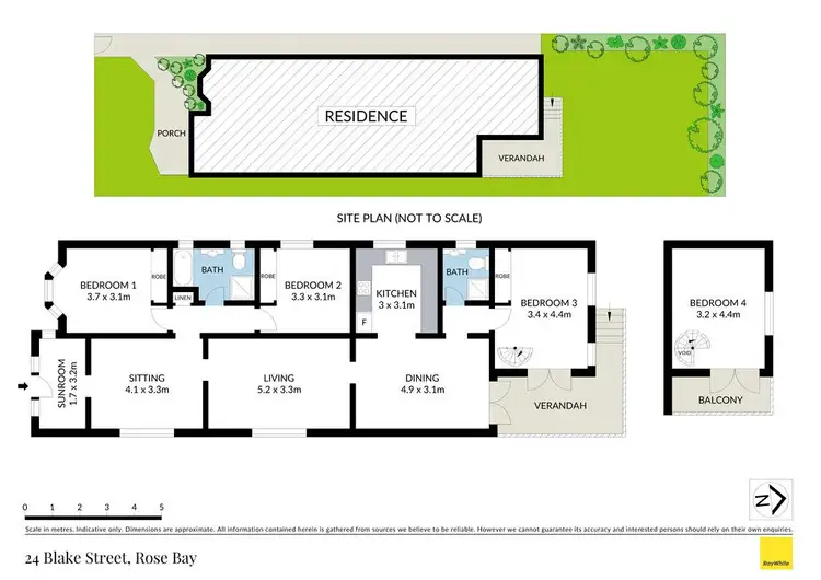 Floorplan of Homely house listing, 24 Blake Street, Rose Bay NSW 2029