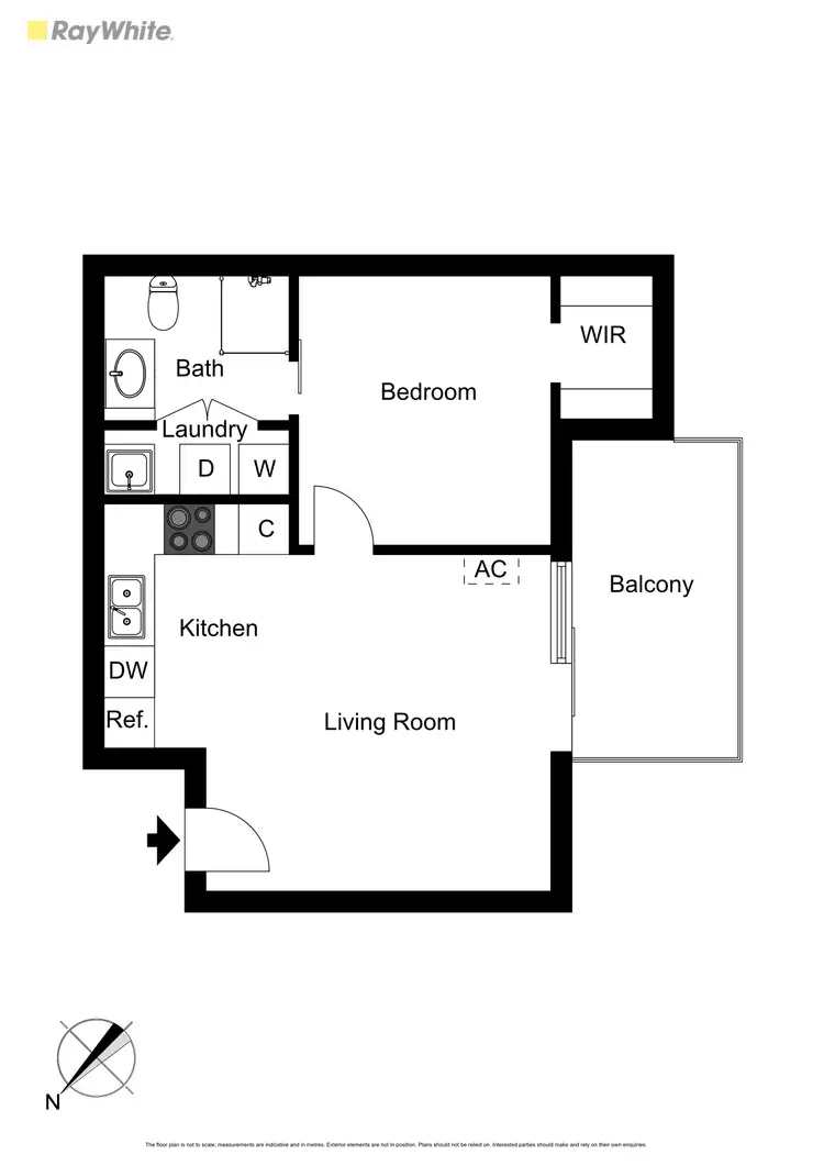 Floorplan of Homely apartment listing, 203/38 Playne Street, Frankston VIC 3199