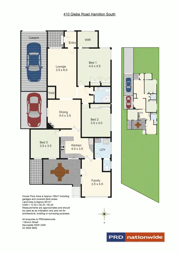 Floorplan of Homely house listing, 410 Glebe Road, Hamilton South NSW 2303