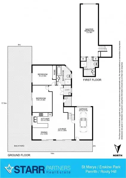 Floorplan of Homely townhouse listing, 3/18 Lethbridge Street, St Marys NSW 2760