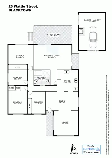 Floorplan of Homely house listing, Address available on request