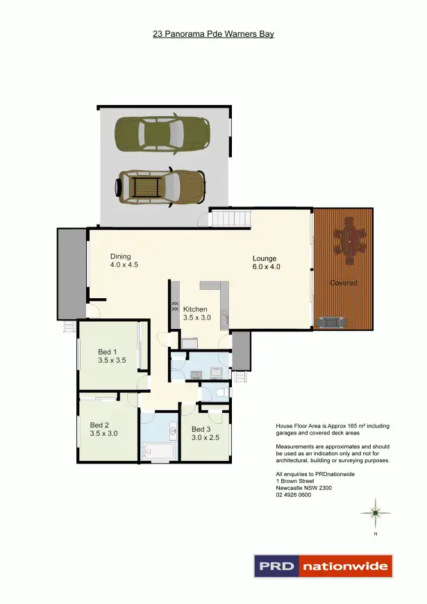 Floorplan of Homely house listing, 23 Panorama Parade, Warners Bay NSW 2282