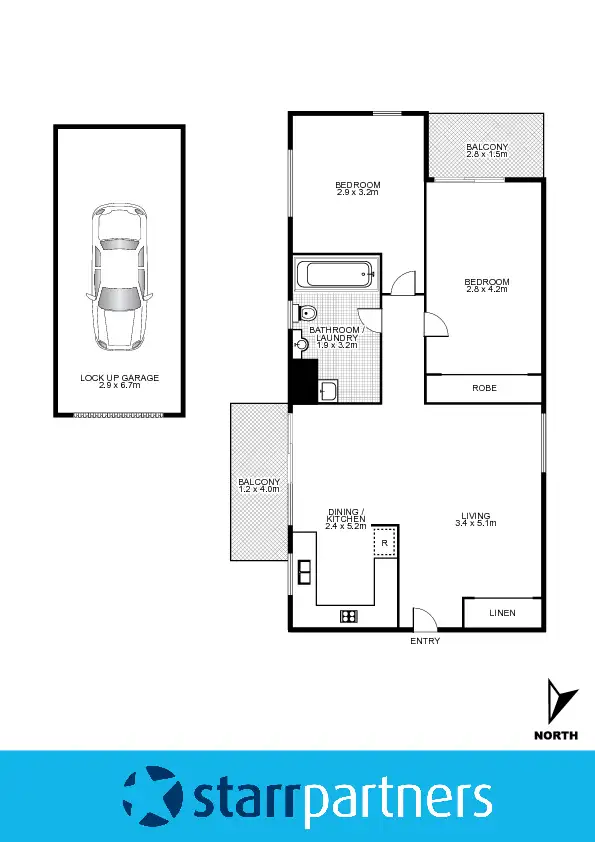 Floorplan of Homely unit listing, 9d/9-19 York Road, Jamisontown NSW 2750