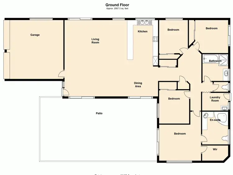Floorplan of Homely house listing, 12 Cardell Place, Bracken Ridge QLD 4017