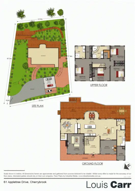 Floorplan of Homely house listing, 61 Appletree Dr, Cherrybrook NSW 2126
