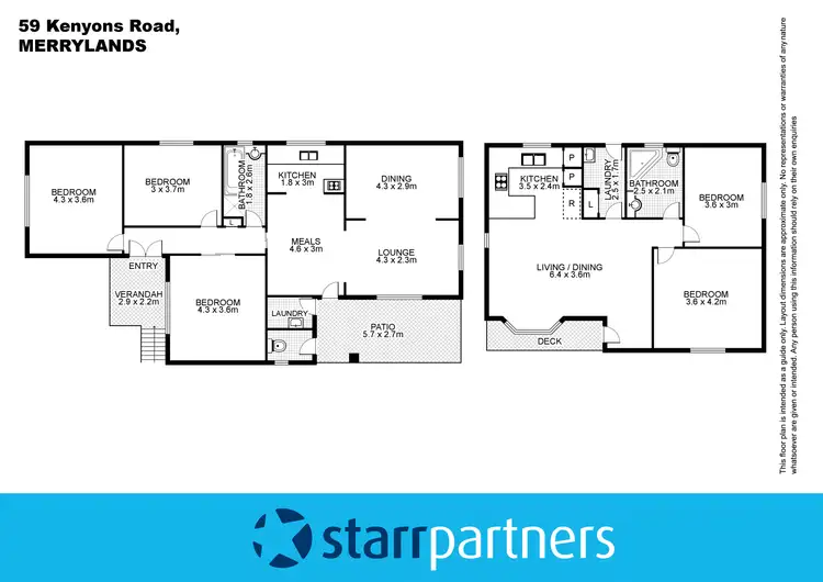 Floorplan of Homely house listing, 59 Kenyons Road, Merrylands NSW 2160