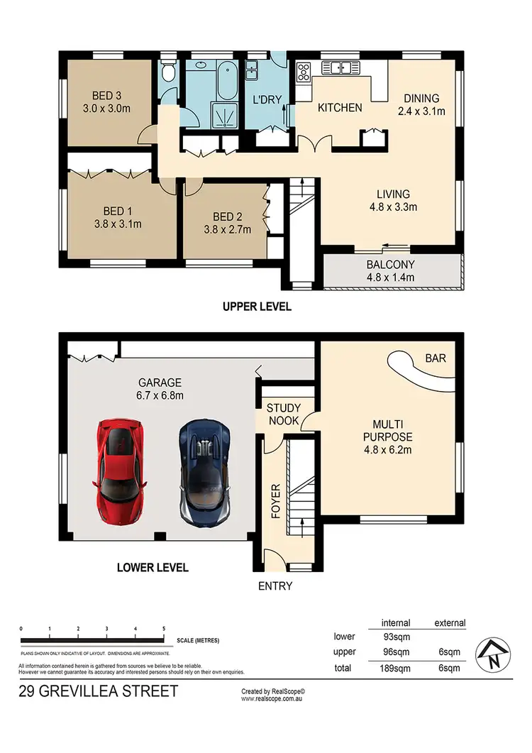 Floorplan of Homely house listing, 29 Grevillea Street, Everton Hills QLD 4053