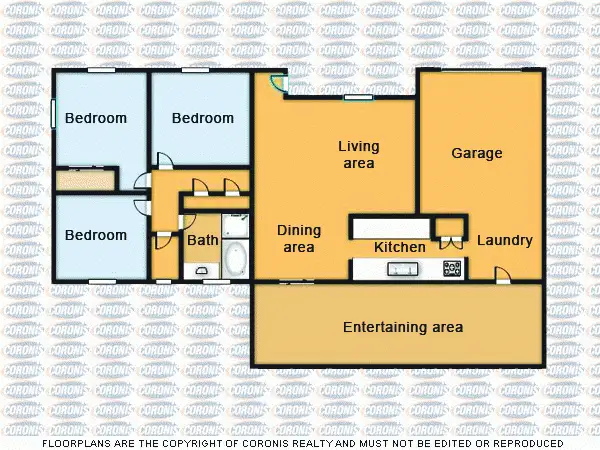 Floorplan of Homely house listing, 3 Beacon Crescent, Newport QLD 4020